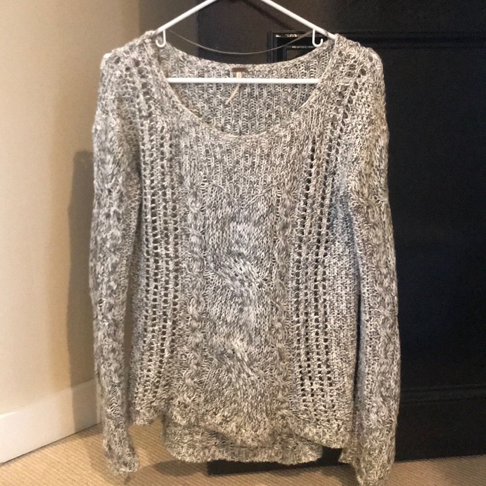 Free People Loose Knit Top